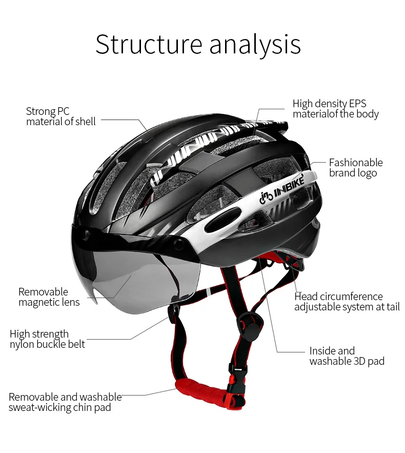 INBIKE шлем для велоспорта, ультралегкий шлем, цельный, дышащий, для езды на горной дороге, для велосипеда, MTB, шлем, безопасный для мужчин и женщин