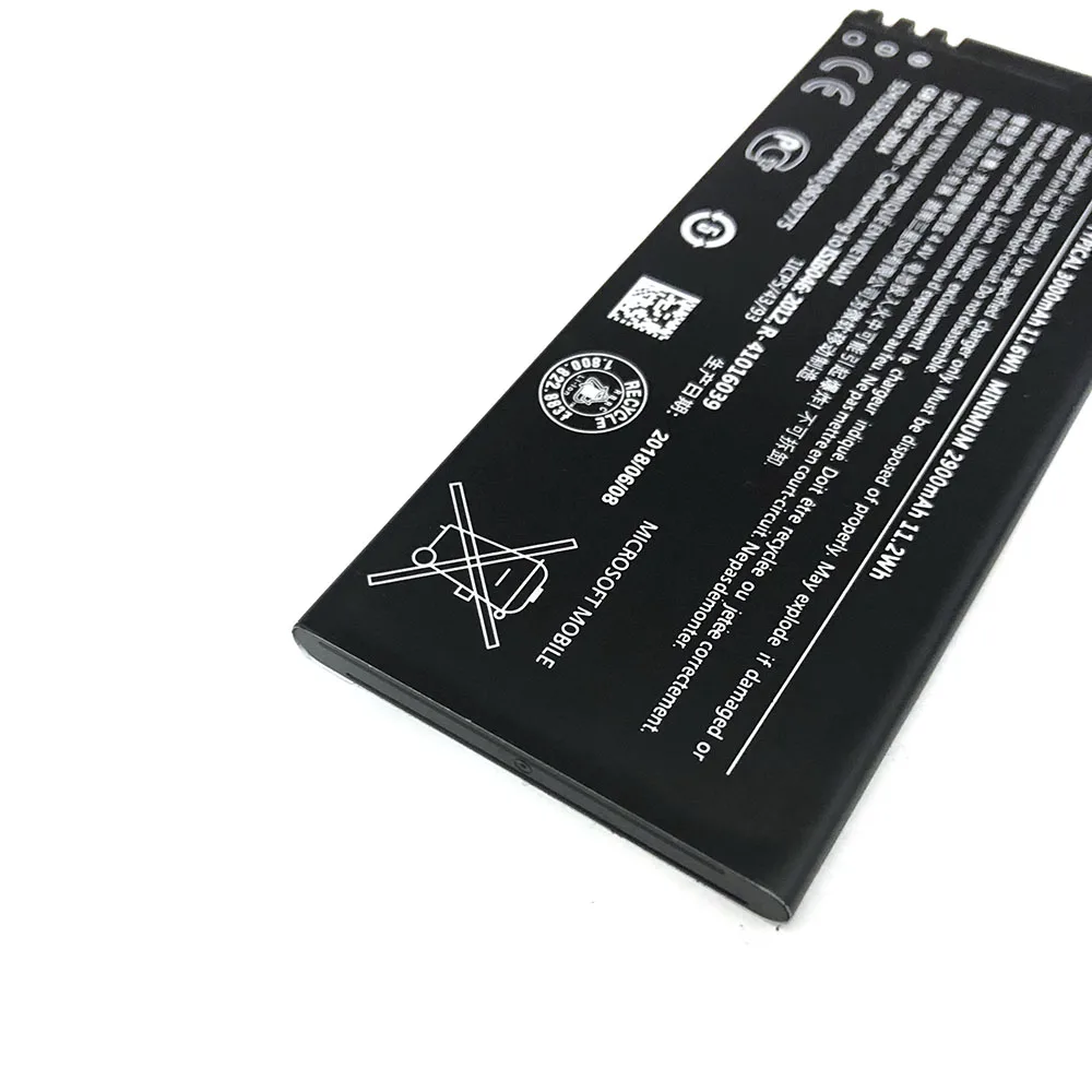 3000 мА/ч, BV-T5E литий-ионный Батарея BVT5E/BV T5E Cellpone Батарея для Nokia microsoft Lumia 950 RM-1106 RM-1104 RM-110