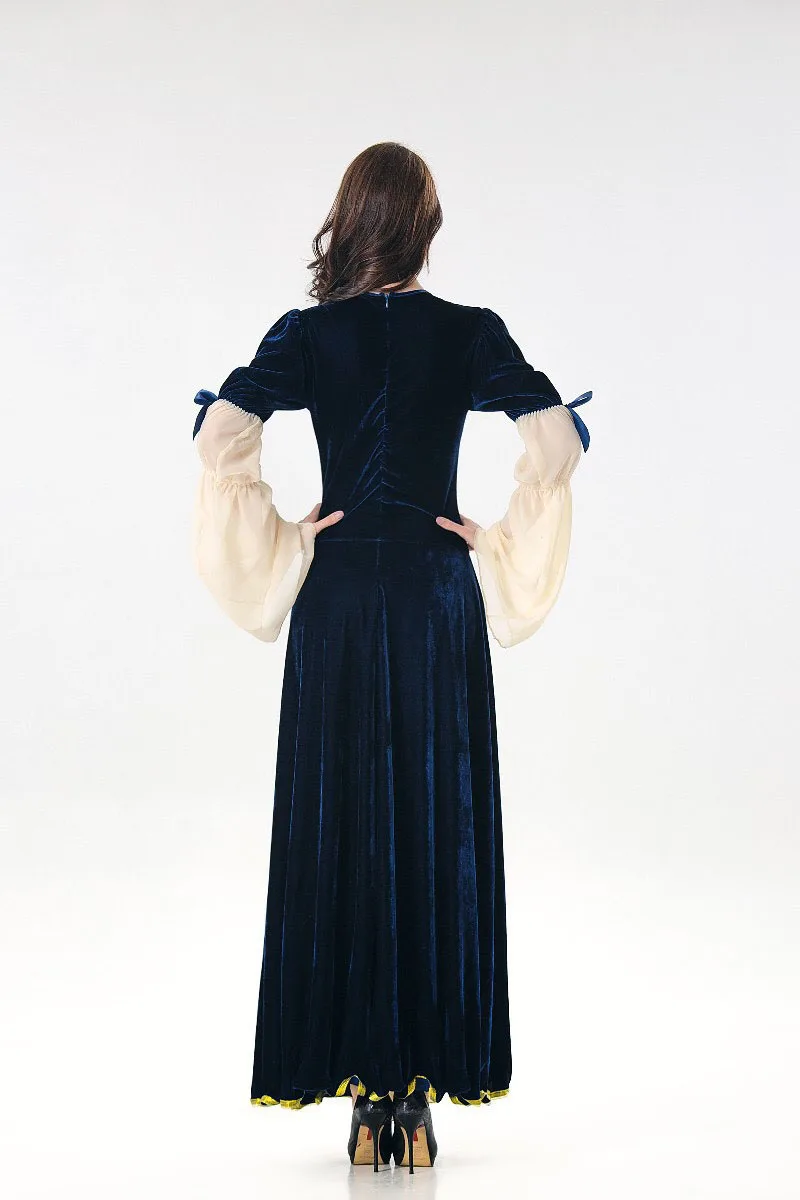 Женский роскошный костюм принцессы средневекового возрождения для девушек