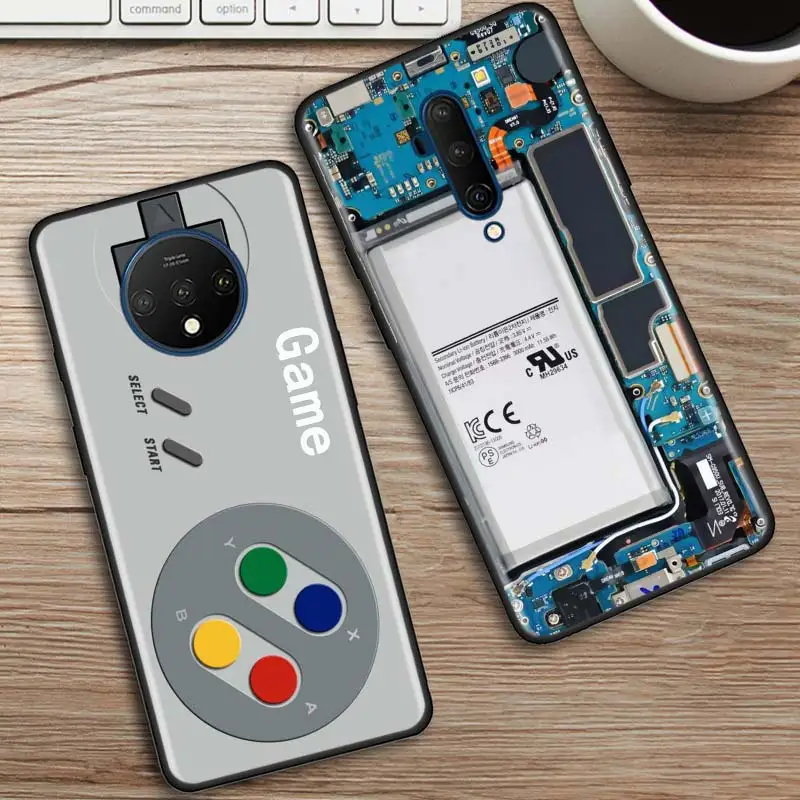 Shockproof Case For OnePlus 8 Nord 5G 7 Pro 8T Z N10 6 6T 7T N100 Phone Cover Soft Funda Shell Coque Vintage Camera Cassette Sac