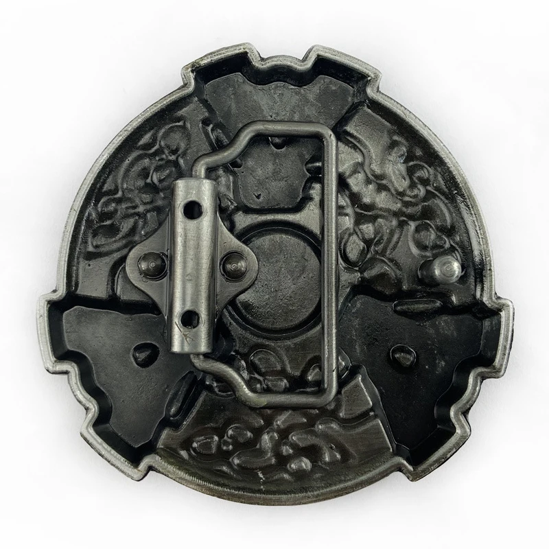 Мотоциклетные пряжки для ремня мужские брендовые Серебристые Металлические