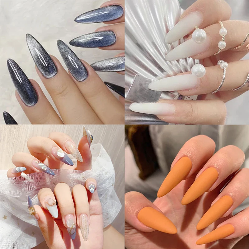 

Nail Dual Forms Finger Quick Building Extension Tips Poly Nail Art UV Gel Extend Mold Builder Fake Tips