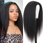 Кудрявые прямые кружевные передние парики 13x 4 кружевные передние человеческие волосы парик с детскими волосами перуанские предварительно сорванные 4x4 кудрявые прямые волосы парики