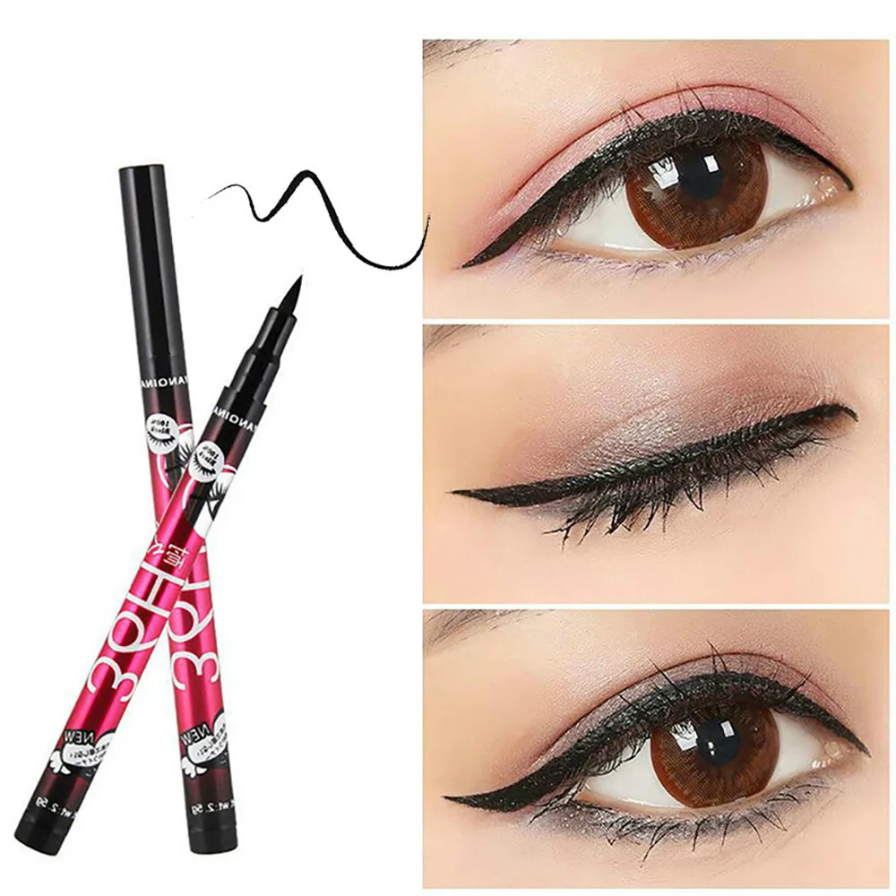 Карандаш-подводка черная водостойкая стойкая 4 цвета |