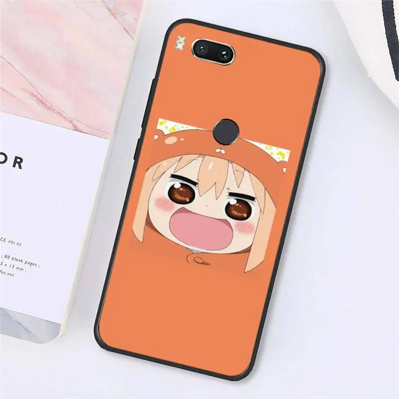 

Japan anime Umaru-chan Himouto Phone Case For Xiaomi Redmi note 7 8 9 t max3 s 10 pro lite Luxury brand shell funda coque