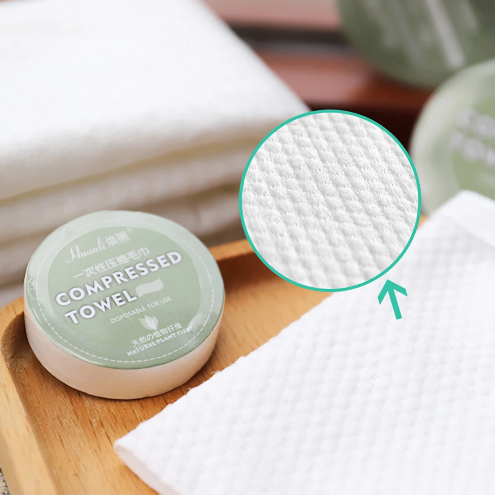 

10Pcs /Set Disposable Towel Bath Towel Portable Outdoor Travel High Absorbent Soft Face Towels Women Men Moistened Tissues