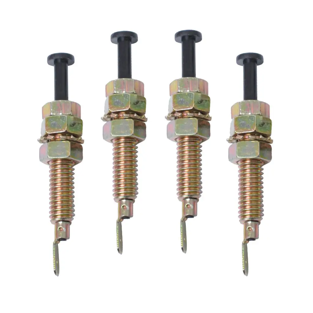 

4 шт. Универсальный штырьковый выключатель для двери грузовика багажника сигнализации капота длина капота: 70 мм/2,75 дюйма