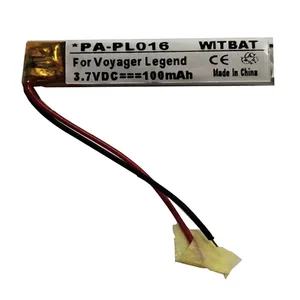 ZHUJI 100mAh Battery for Plantronics Voyager Legend, Voyager 5200,AHB480832PK,2712090-0983