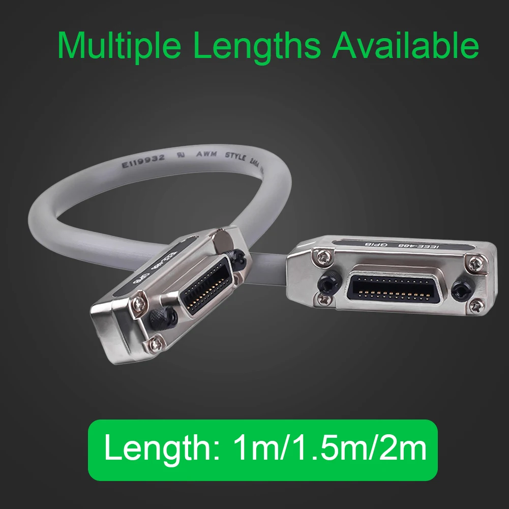 Ieee-488 Связь кабель с металлической адаптер длиной 1 м/2 м GPIB провода Ie488