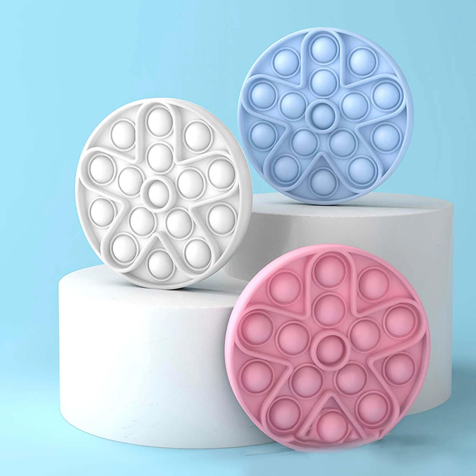 

Fidget Toy Children's Mental Arithmetic Educational Toys Stress Relief and Anti-Anxiety Push Pop Bubble Sensory Toy Antipress