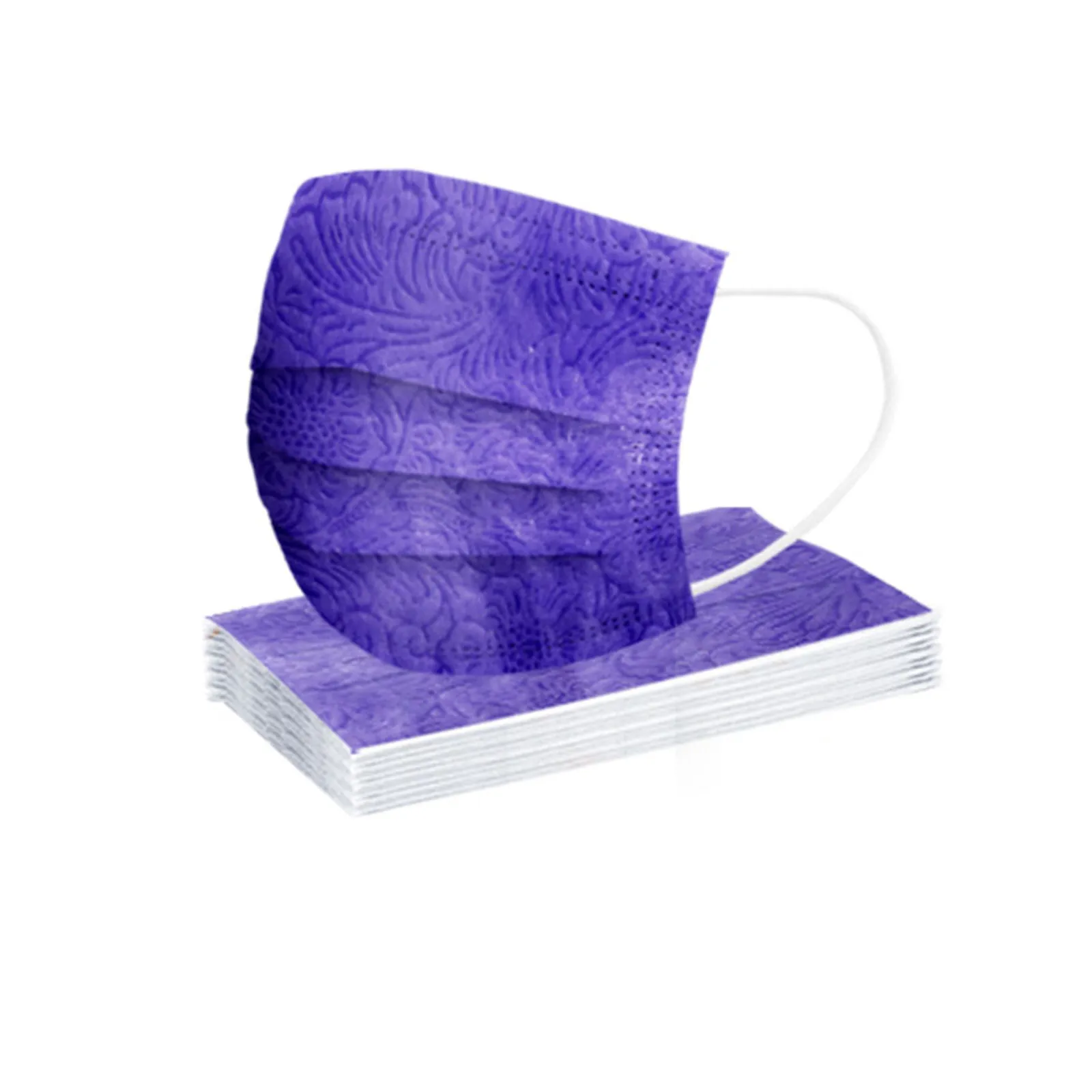 10 шт. солидные Одноразовые рот шапки смешанные Цвет экологически чистой и