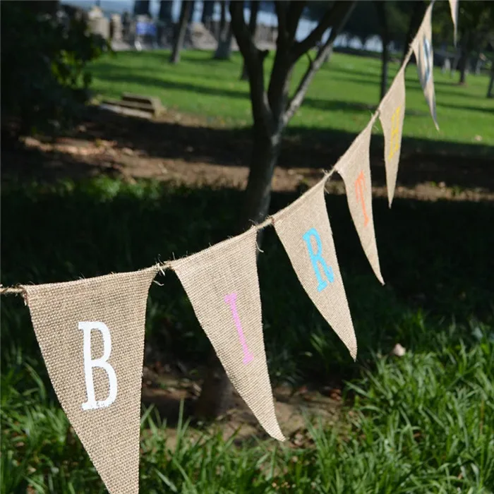 3 2 м треугольник с днем рождения баннер гирлянда вечерние украшения на день