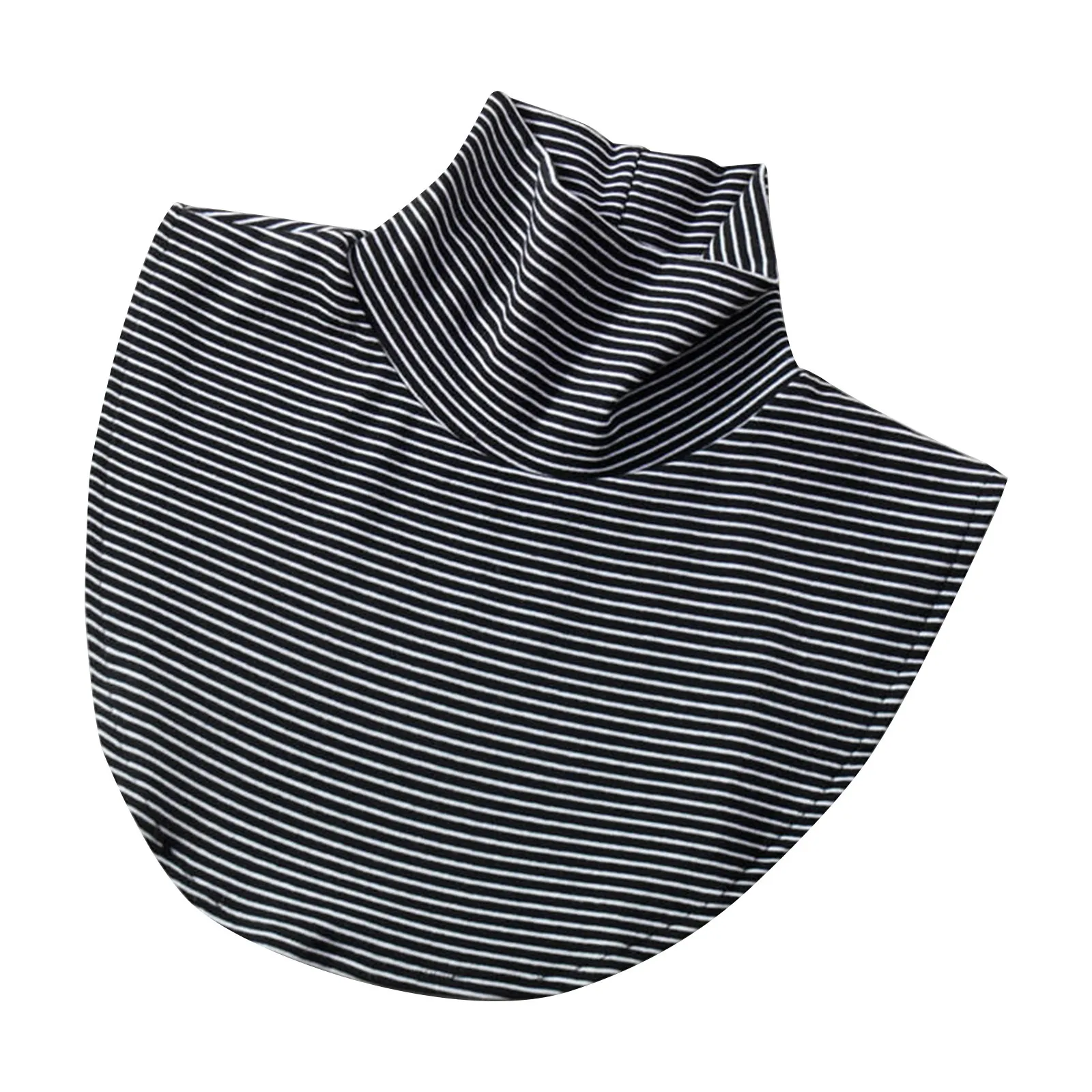 

Women Fake Collar Spring and Autumn Knitted Sweater Tank Top Detachable Collars turtleneck 2021 New False Shirt Collar Female