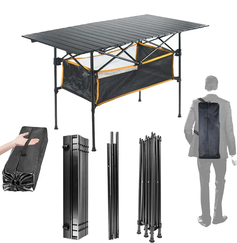 

Outdoor Folding Table Aluminium Alloy Camping Travel Hiking Table BBQ Picnic Party Desk Garden Folding Tables Desk