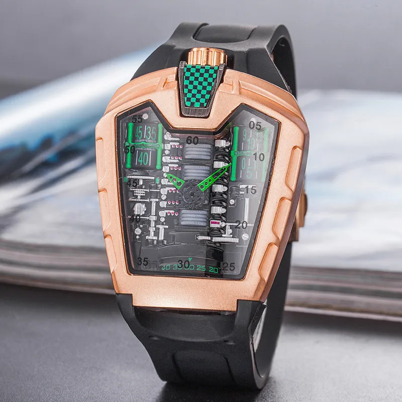 JUNBIE брендовые модные повседневные кварцевые часы с автоматическим календарем