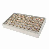 drawer organizer velvet jewelry trays organizer bracelet ring storage storage organizer jewelry box grey