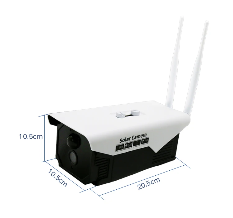 Камера видеонаблюдения водонепроницаемая беспроводная на солнечной батарее 1080P