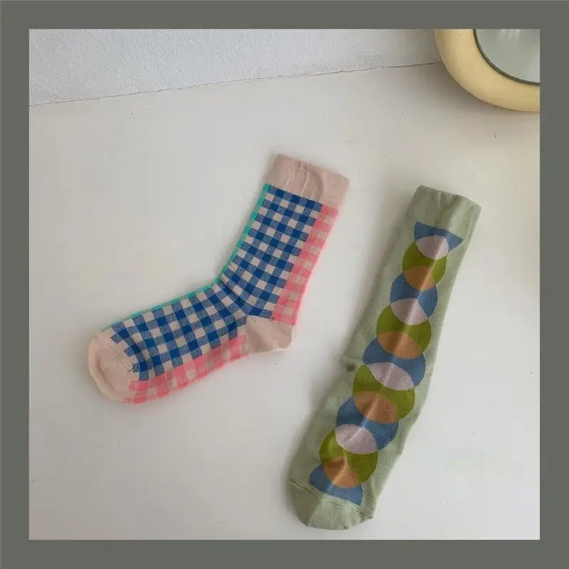 

Summer casual breathable women cotton sock High Quality combed of Pure cotton female socks trend personality Harajuku style