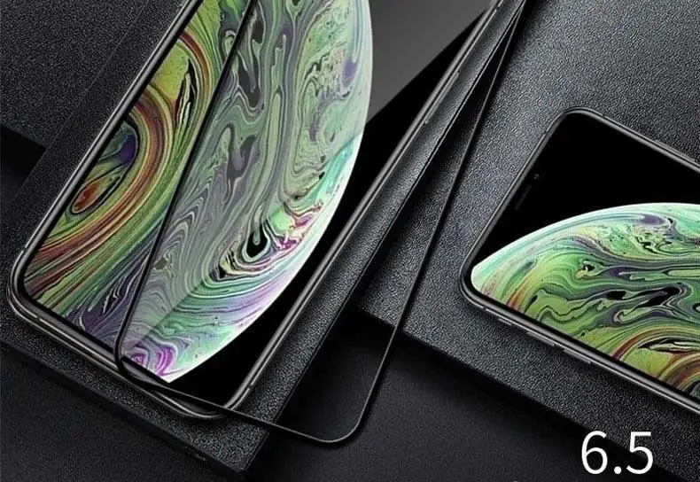 Защитное стекло с изогнутыми краями 11D для iPhone 7 8 6 6S Plus, закаленное защитное стекло для iPhone 11 Pro X XS Max XR