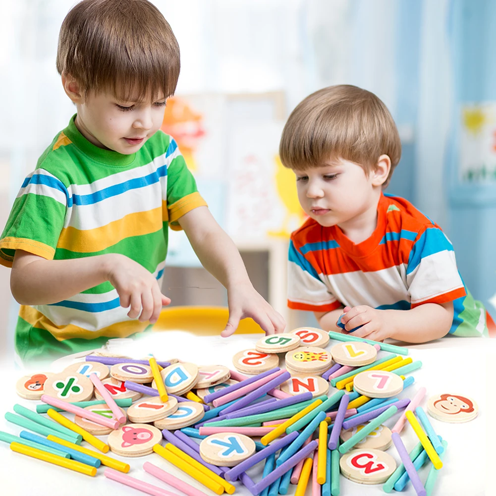

Colorful Counting Sticks Toy Mathematics Teaching Aids Counting Rod Kids Preschool Math Educational Learning Toy