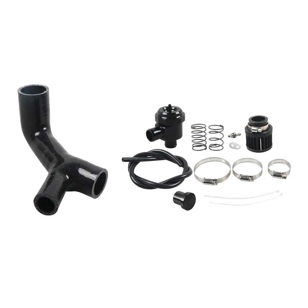 

Blow Off Valve Kit Clamp & Hose Exhaust Valves with Adapter Fit for Can AM x3 20-22
