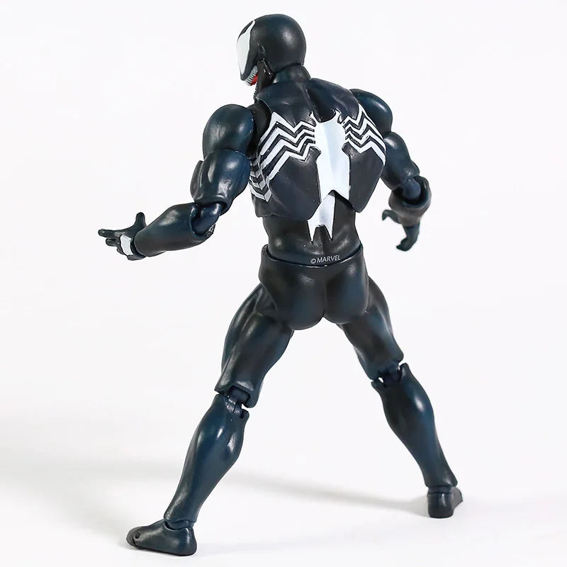 

New Hot Venom Mafex 088 Comic Version Spiderman Action Figure Model collect Toy Christmas Gift for Kids