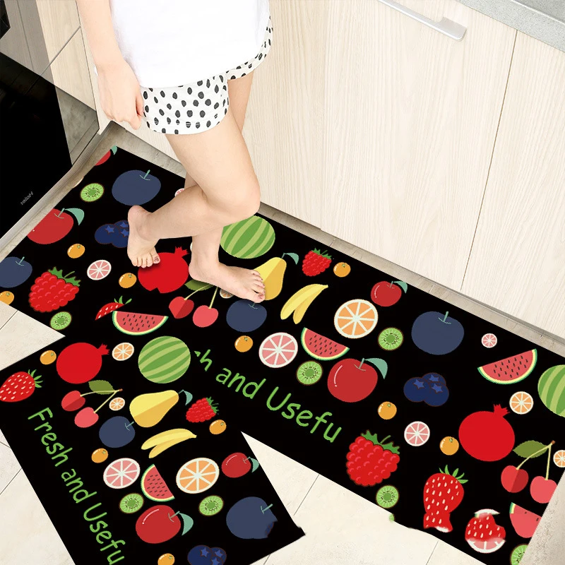 

Kitchen Mat Antislip Bath Mat Soft Bedroom Floor Mat Living Room Carpet Doormat Kitchen Rug