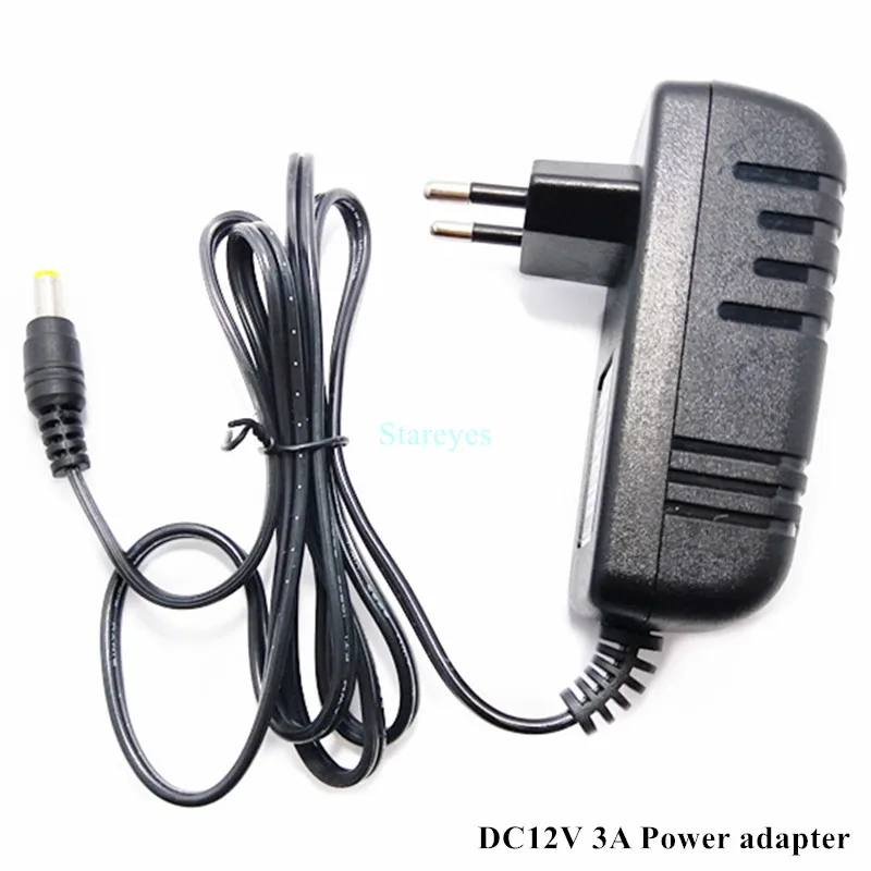 Adapter DC12V 3A Светодиодный гибкий неоновый светильник SMD 2835 120 светодиодный/м 5 м 12 В 12 В Светодиодная лента Водонепроницаемая гирлянда декоративная неоновая веревка ленточный светильник - Испускаемый цвет: Adapter DC12V 3A