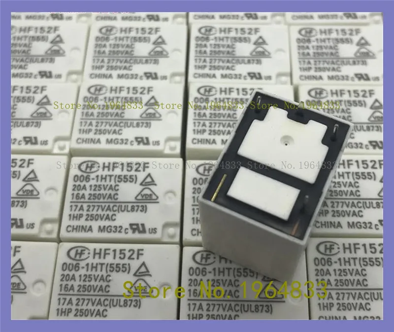 

HF152F 006-1HT 20A/6VDC HF152F-T 006-1HT
