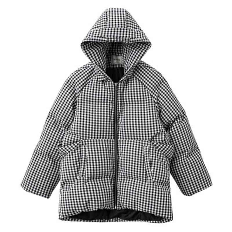 Winter jacket female coat short hooded plus size warm Cuffs Hairy women jacket mane clothes Ukraine jackets AM-2058
