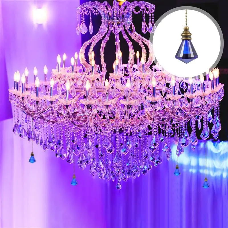

Crystal Pendant Lamp Decorative Ball Window Hanging Ornament Curtain Accessories