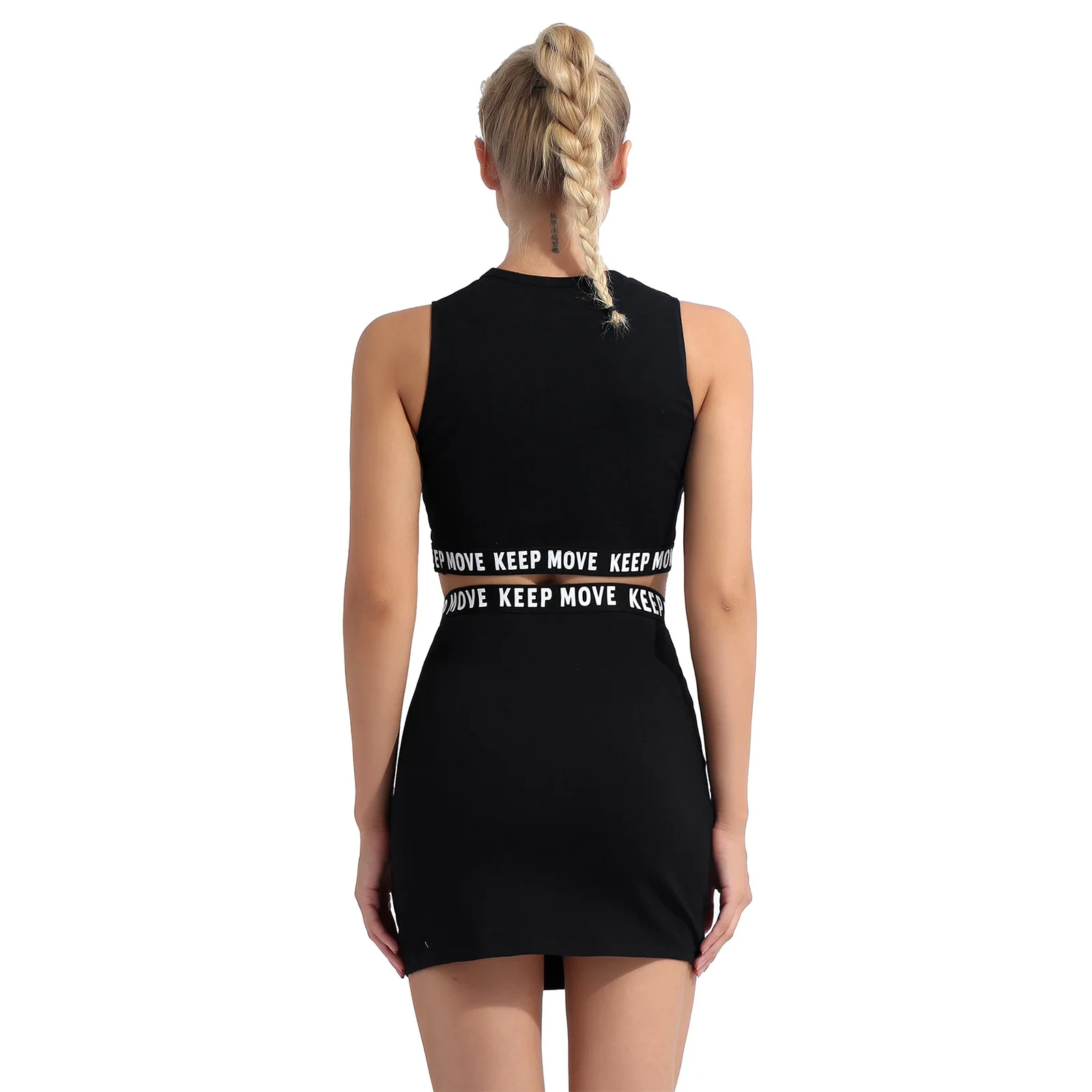 Женский тренировочный костюм с надписью спортивный из двух предметов короткий