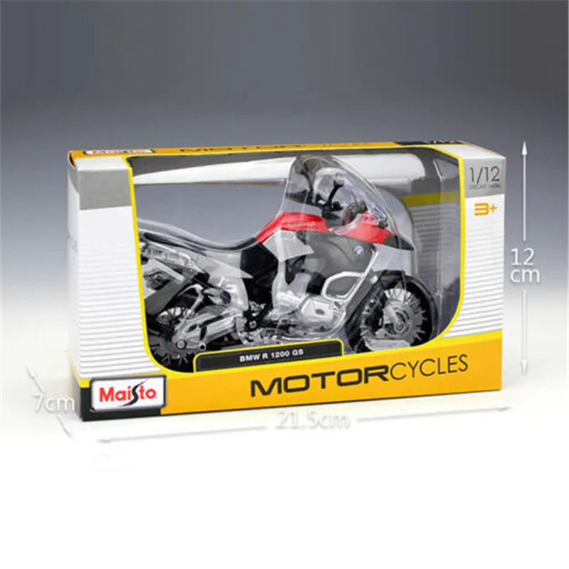 

1:12 Scale BMW R 1200 GS Motorcycle Alloy Motorcycle Diecast Bike Car Model Toy Collection Mini Moto Gift