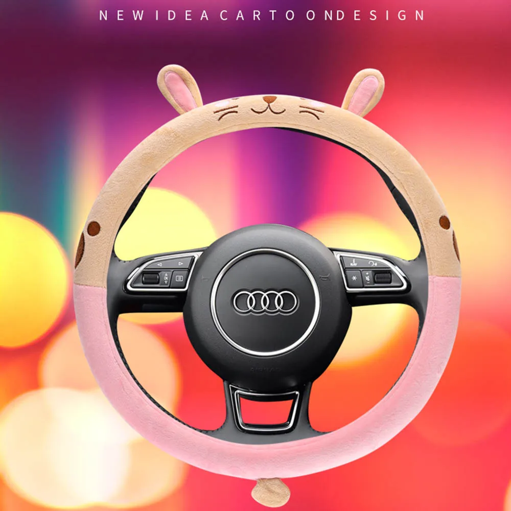 Декор автомобиля по мотивам мультфильма лук крышка рулевого колеса