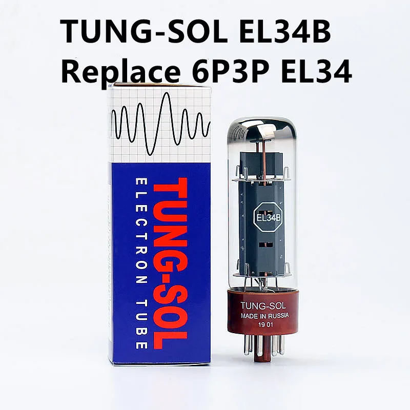 TUNG-SOL EL34B (6P3P) вакуумная трубка оригинальная точность подходящая Подлинная Россия