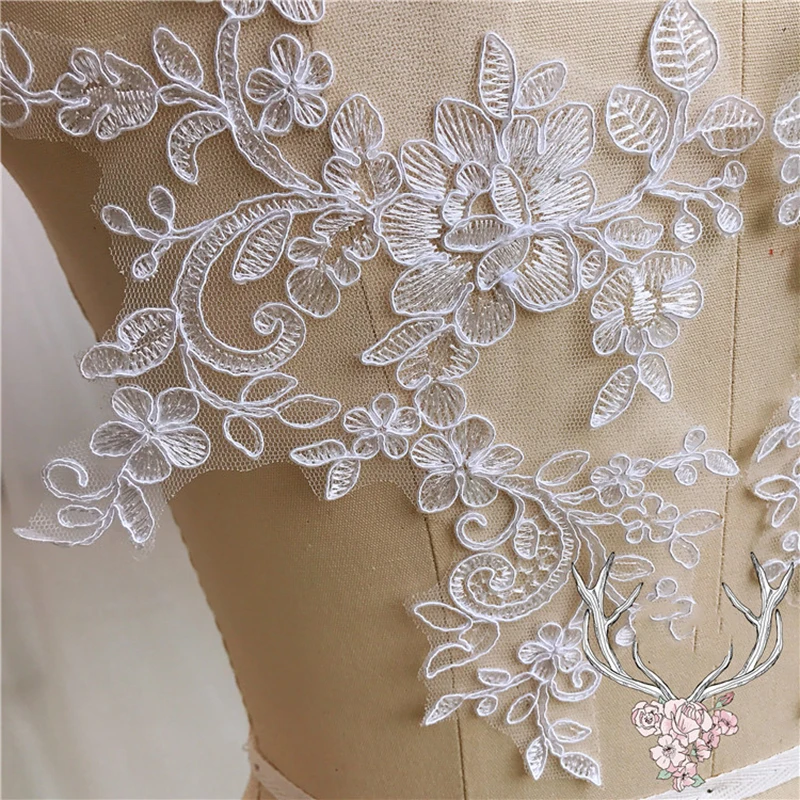 2 шт. Кружевная аппликация в европейском стиле|Кружево| |