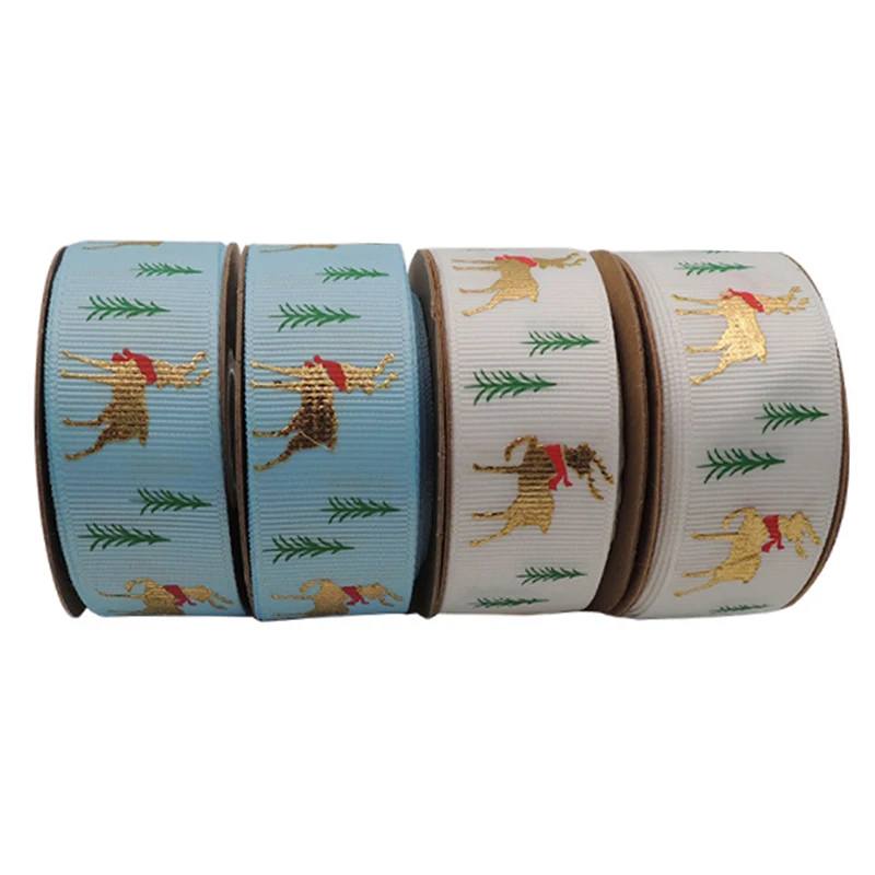 Рождественские товары Золотой олень с принтом Рождественская упаковка