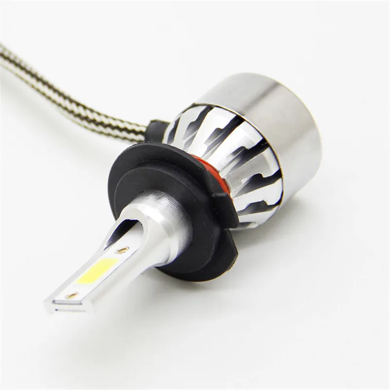 50 комплектов DHL FEDEX доставка H7 LED H4 H11 H8 36 Вт автомобильная светодиодная фара H1 H3 9005