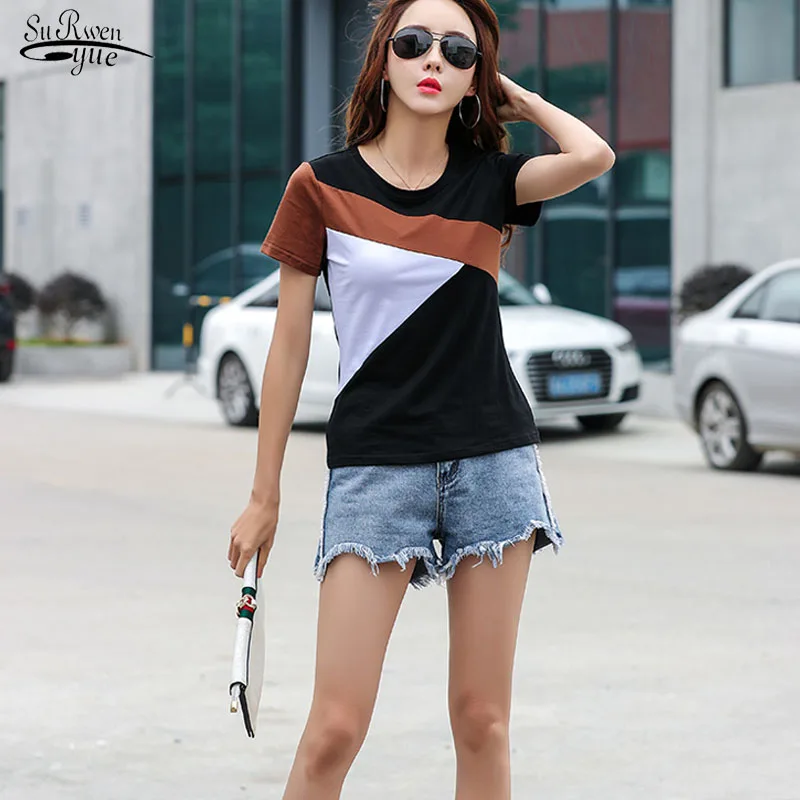 2021 летние модные рубашки Женские топы и блузка облегающая короткая рубашка