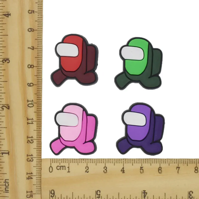 1Pcs Robot Shoe Charms Accessories Hot Games Shoe Decorations Cartoon Croc Jibz Popular Ornaments Kids Adult Gift