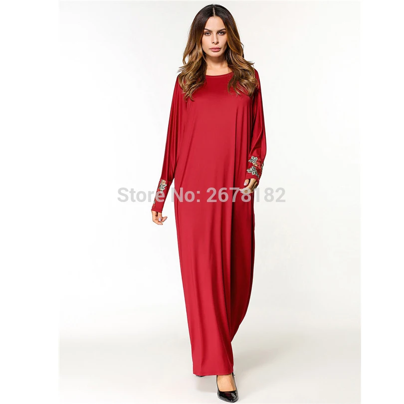 Женская скромная мусульманская исламская Дубай Арабская одежда свободная