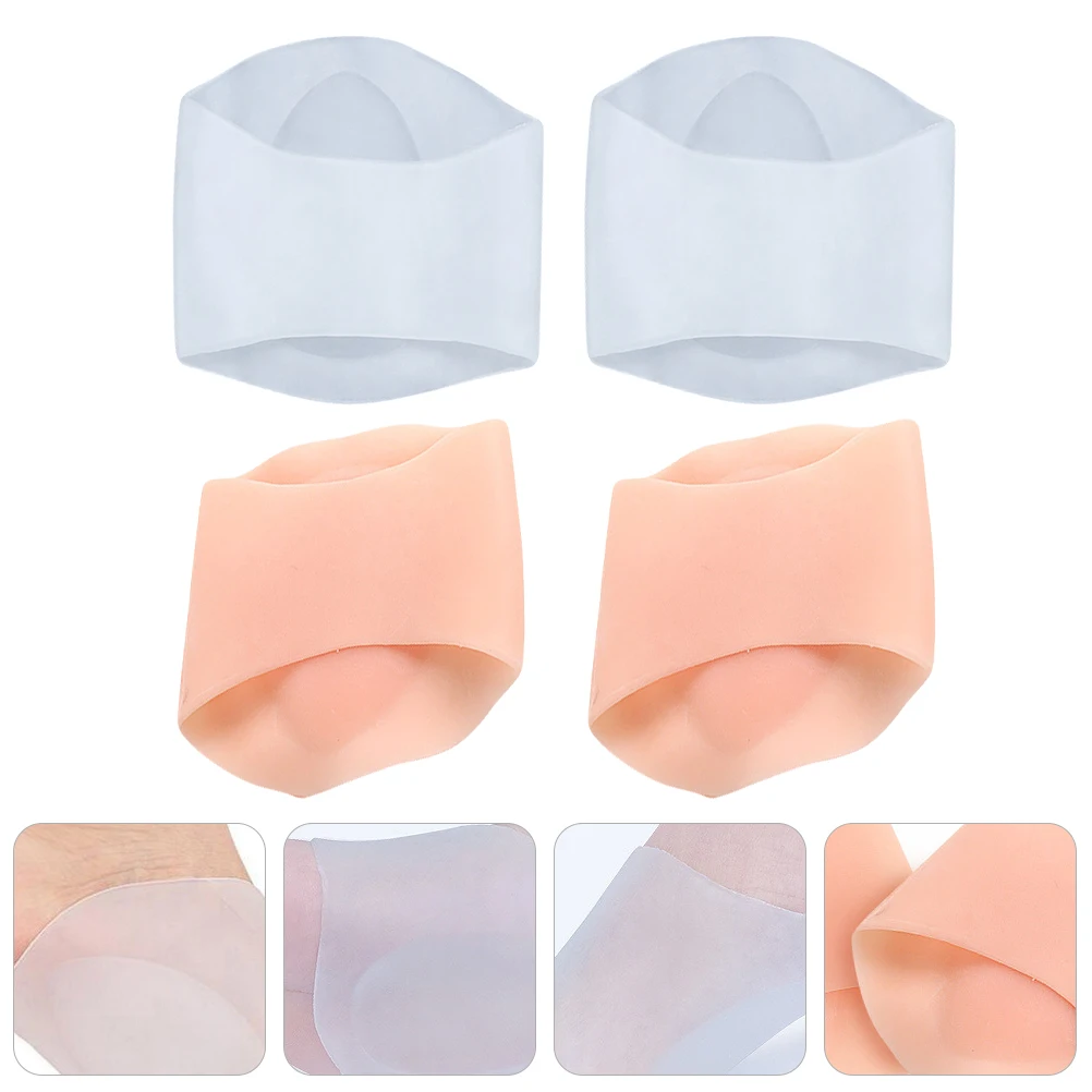 

2 Pairs Practical Silicone Gel Arch Foot Pads Foot Care Tool Arch Foot Pads