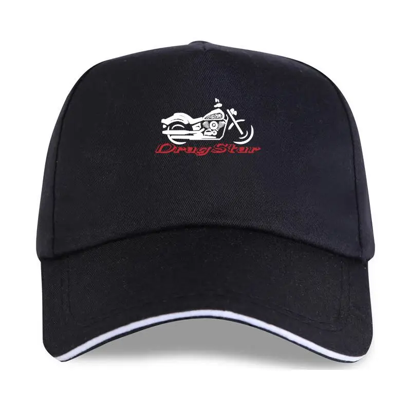 

New 2021 2021 Baseball cap for Biker Classic Japanese Motorcycle Fans DragStar Drag Star Motorcycle Moto 100% Cotton for Man S