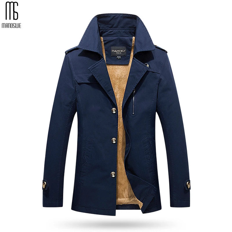 Модные мужские куртки Manoswe лидер продаж ветровка пальто повседневная осенне