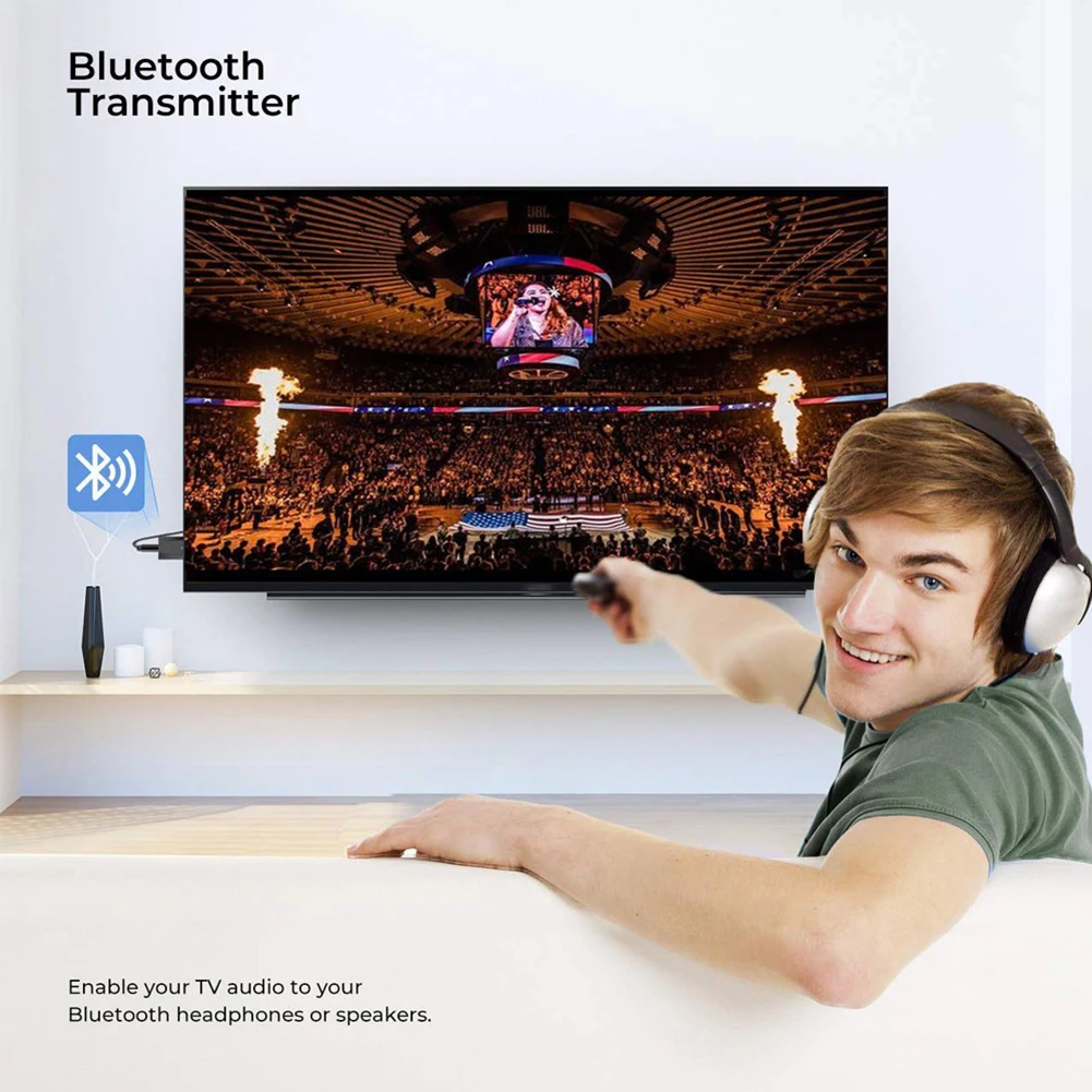 USB A2DP/AVRCP 5 0 Bluetooth совместимый аудиопередатчик приемник с разъемом AUX TX RX для ПК ТВ