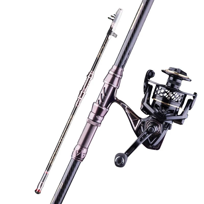 Супержесткая телескопическая удочка для морской рыбалки длинное расстояние 2 1 4 5