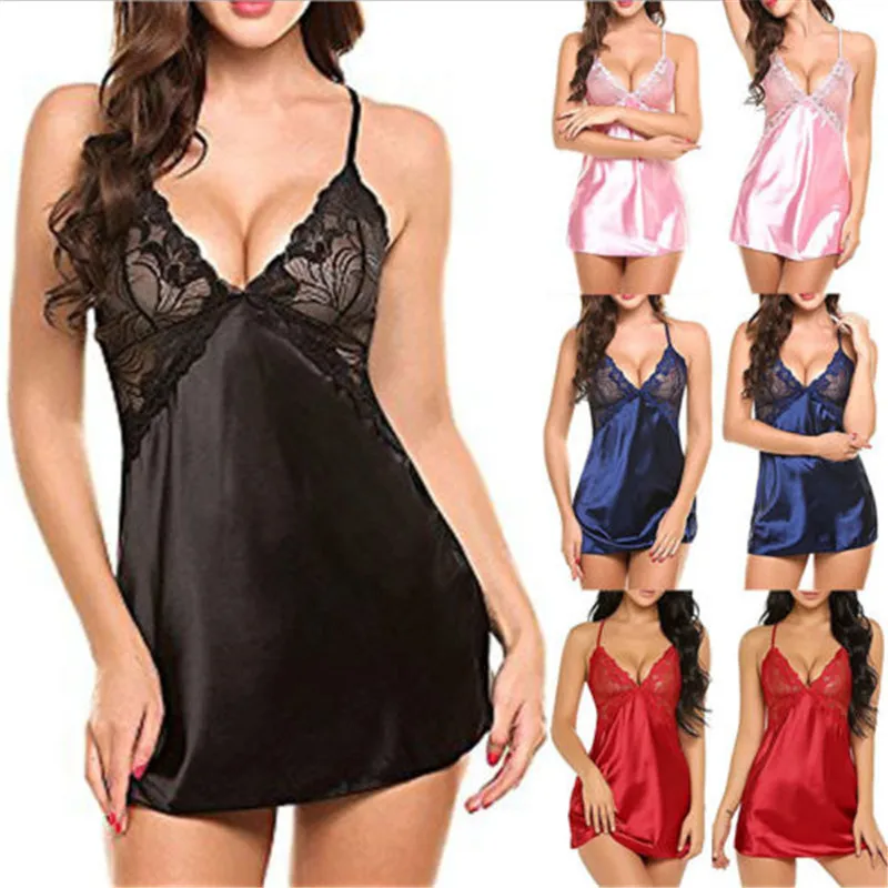 Экзотическое сексуальное платье Babydoll, латексное платье, Клубная одежда, сексуальное женское кружевное атласное платье, платье размера плюс, Vestido, сексуальное платье