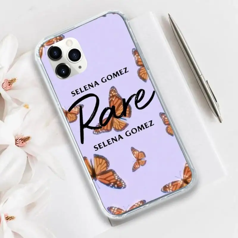 

Selena Gomez - Rare Phone Case Transparent for iPhone 11 12 mini pro XS MAX 8 7 6 6S Plus X 5S SE 2020 XR