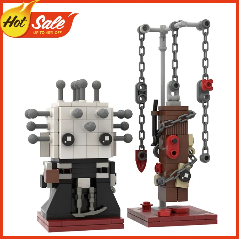 

MOC Charactor Hellraiser-Pinhead BrickHeadz Figure Constructor Children's Toys Building Blocks Bricks For Children Kids Gifts
