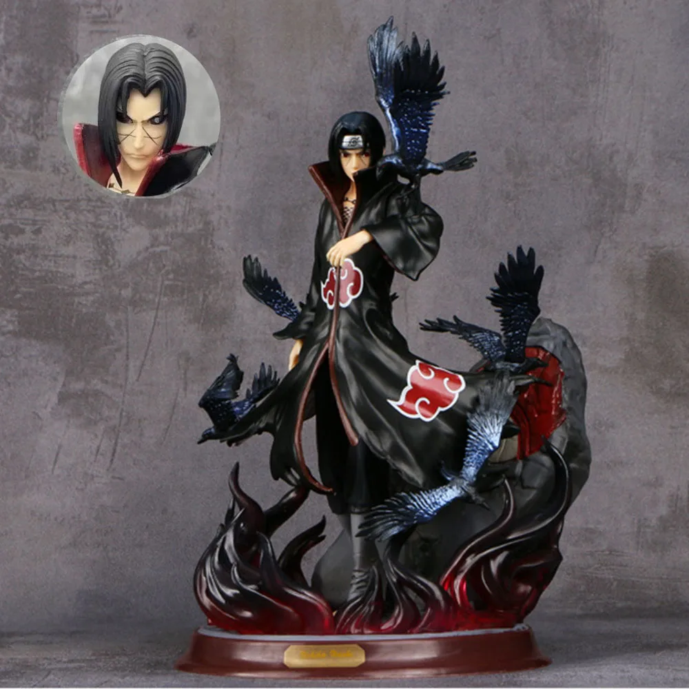 

NEW Naruto GK Action Figure Shippuden Anime Model Uzumaki Uchiha Itachi Akatsuki PVC Statue Collectible Toys Doll Figma For Kids